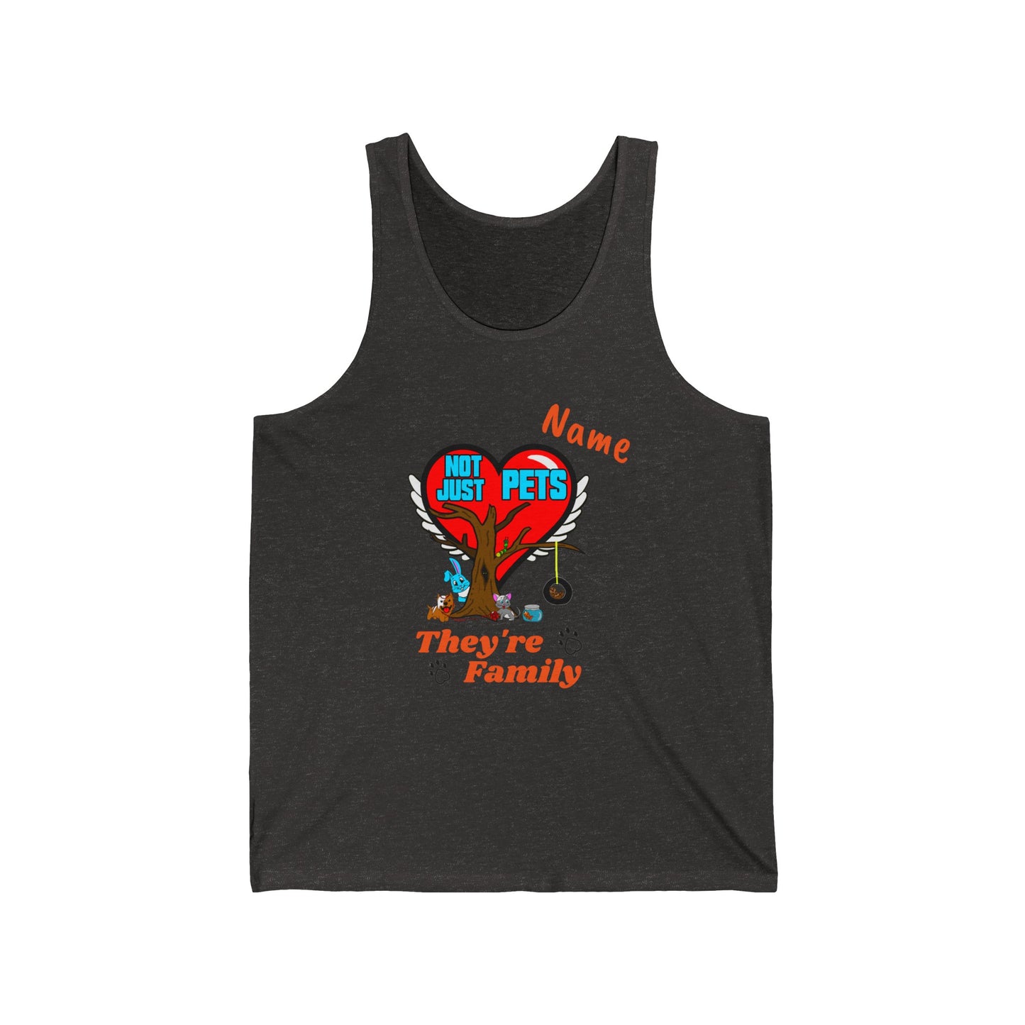 Personalized Volunteer Unisex Jersey Tank