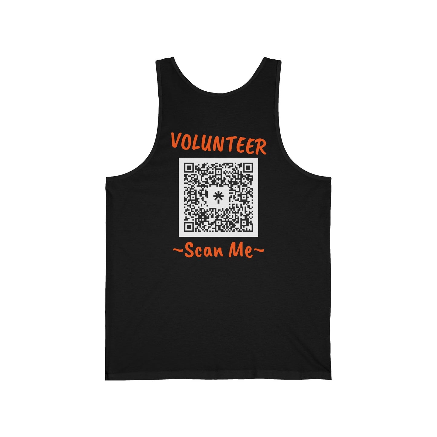 Personalized Volunteer Unisex Jersey Tank