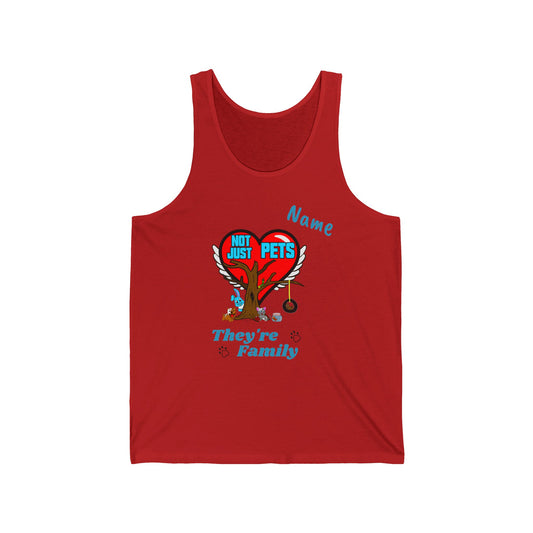 Personalized Volunteer Unisex Jersey Tank