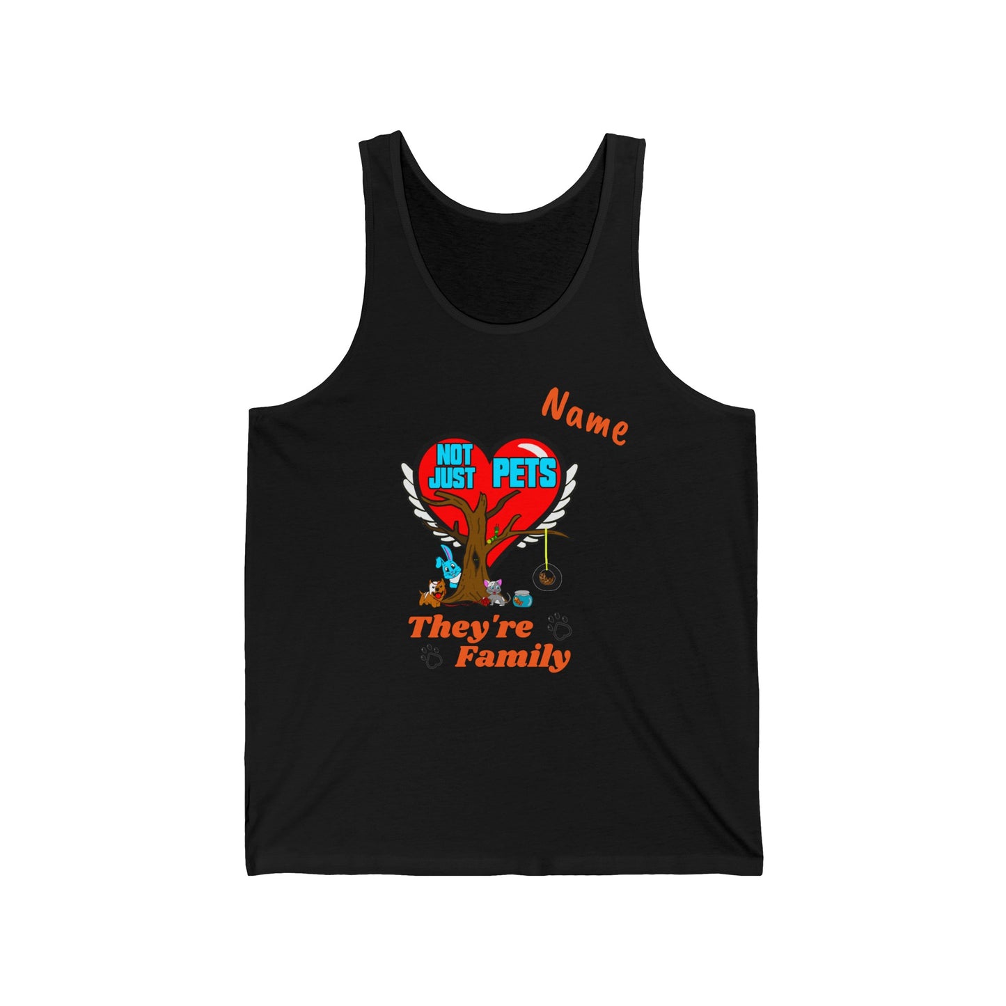 Personalized Volunteer Unisex Jersey Tank