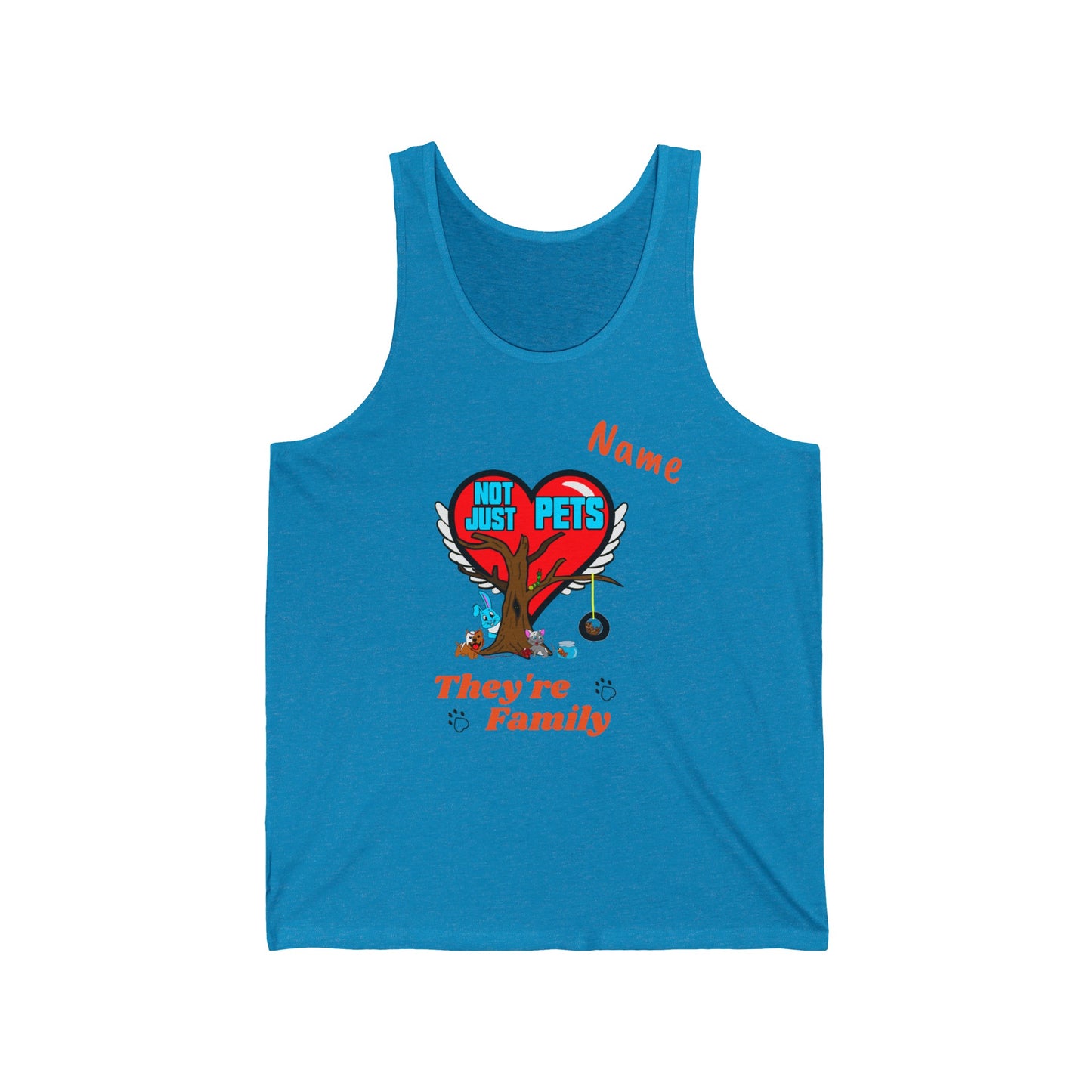 Personalized Volunteer Unisex Jersey Tank